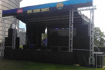 Banner package on Mobile Stage